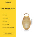Outdoor waterproof woven floor lamp solar lawn light patio light villa courtyard light garden ambiance portable lamp