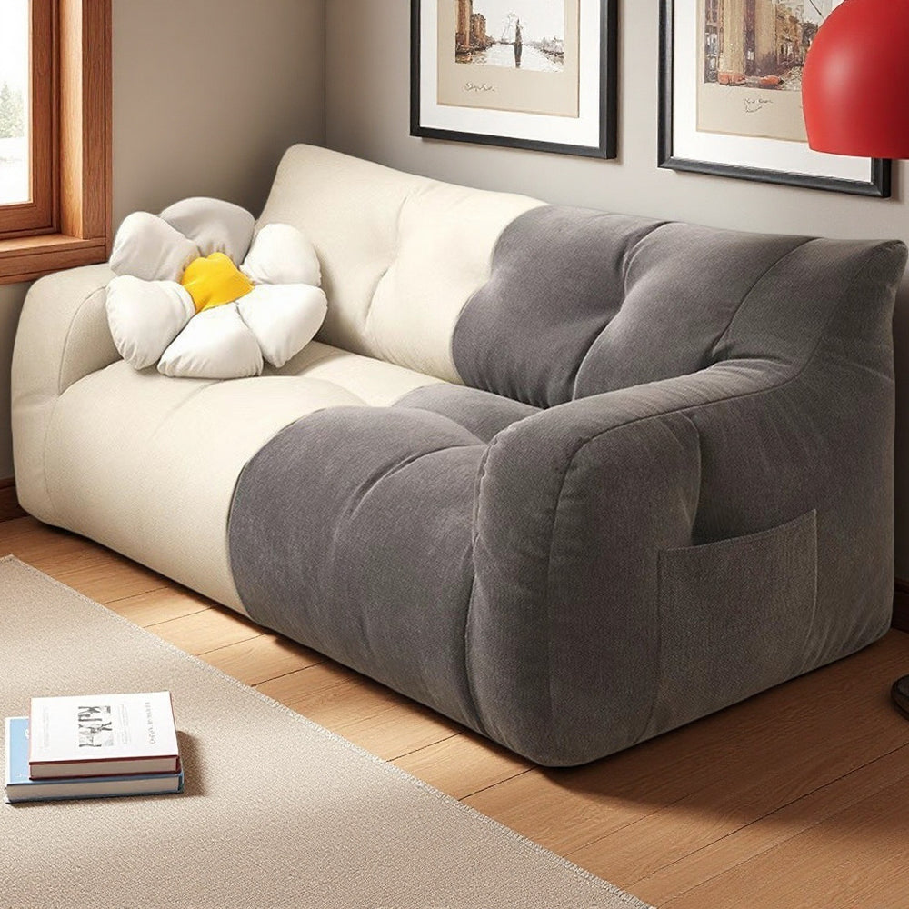 Factory direct lazy sofa tatami doublepopular rental house can lie down and sleep bedroom dormitory bean bag sofa