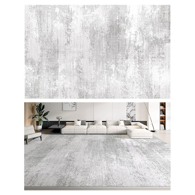 Carpet living room bedroom  new light luxury high-end waterproof washable large area full cover coffee table floor mat