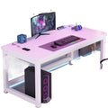 Desk desktop bedroom simple for home computer desk casual rental room carbon fiber plate pattern table simple e-sports table