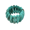 Bracelet women's wholesale european and american cross-border special-shaped splicing elastic resin bracelet niche high-end sense of smudged exaggerated hand jewelry