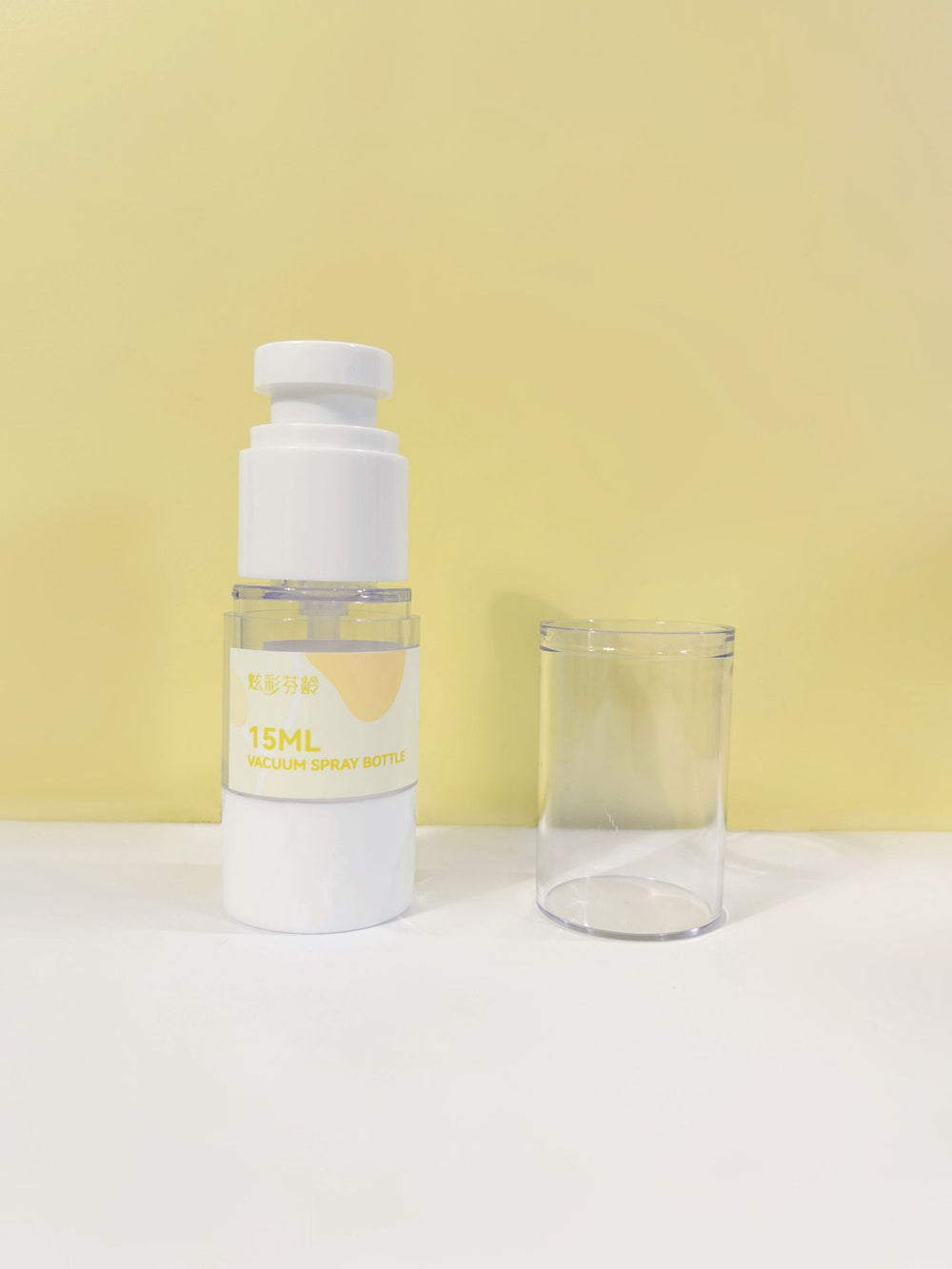 Keqi new arrival vacuum spray bottle travel refill bottle 30ml rejuvenating portable vacuum lotion cosmetic bottle hot sale