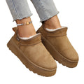 Plus size women's snow boots for export - new autumn/winter  collection: thick-soled, fleece-lined, extra thick, warm cotton shoes for women