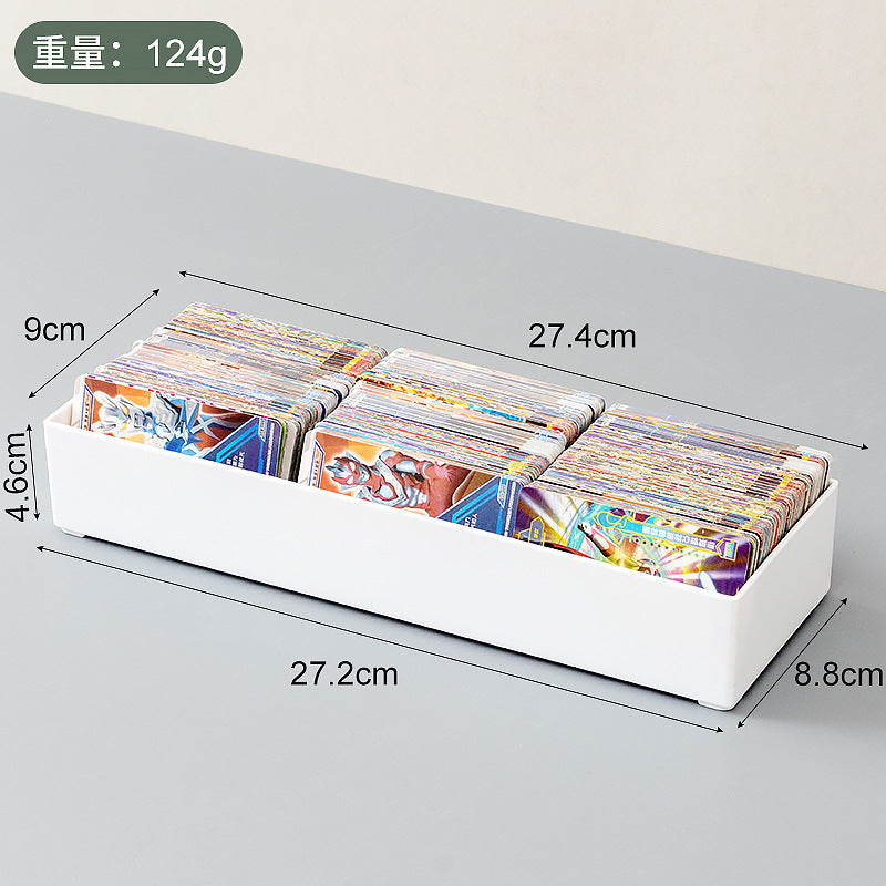 Children's Toy Card Ultraman Card Storage Box Transparent Mini Peripheral Postcard Photo Sticker Storage Box