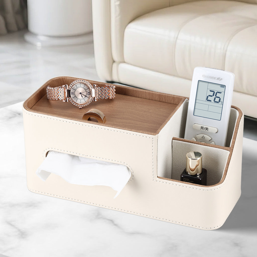 Household carton creative mobile phone holder remote control desktop storage box living room coffee table light luxury high-end tissue box