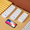 New national standardfor home socket plug strip long cable usb strip with switch multi-function multi-hole plug-in board drag strip