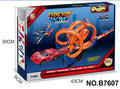 300cm pull-back sports car rotating track (with aircraft)