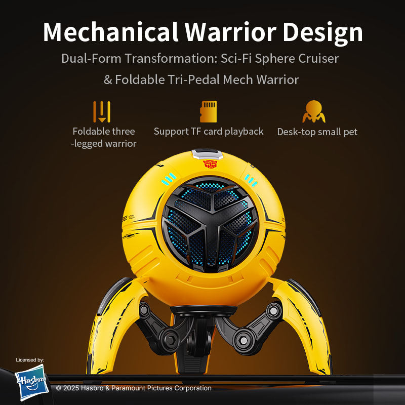 Transformers y17pro wireless bluetooth speaker subwoofer small steel cannon sci-fi sphere desktop speaker detachable