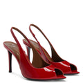 2026 summer new open-toe pointed-toe stiletto heel sandals - patent leather peep-toe heels for women - cross-border european and american style