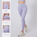 Women's high waisted yoga leggings 3v scrunch butt lift