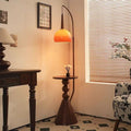 American retro fishing floor lamp living room sofa side storage rack coffee table grapefruit lamp medieval style bedroom bedside lamp