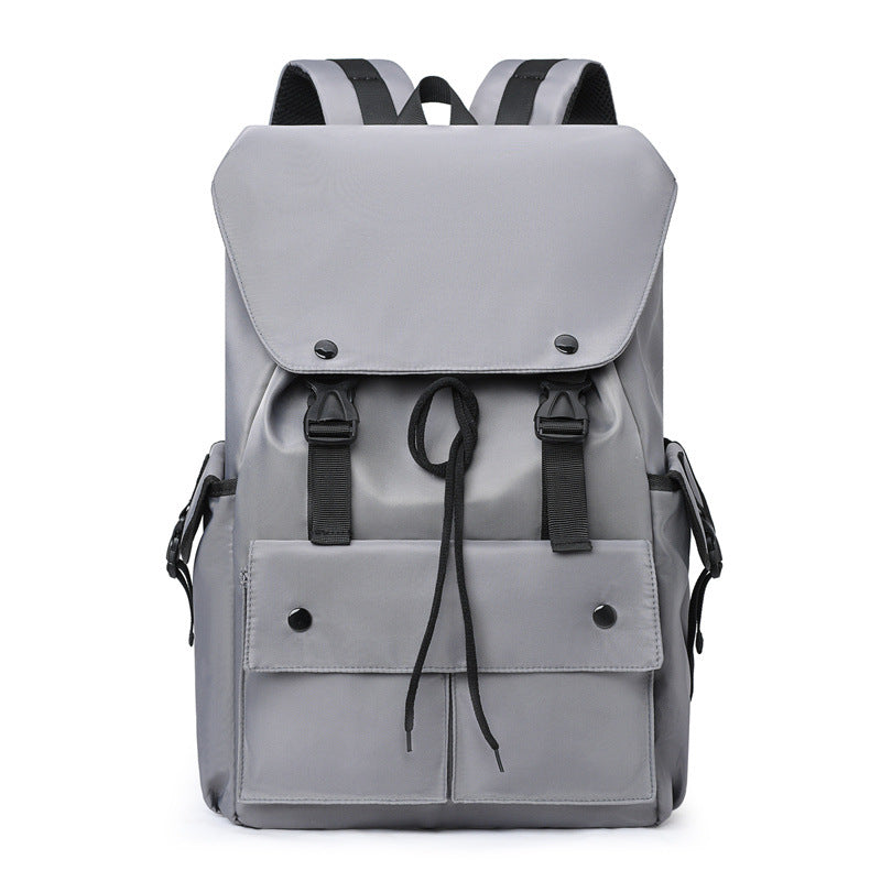 Casual men's backpack, high-end fashion travel backpack, commuter backpack, lightweight and burden-reducing computer bag
