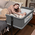 Movable game crib foldable patchwork large bed portable baby bed baby rocker changing table newborn