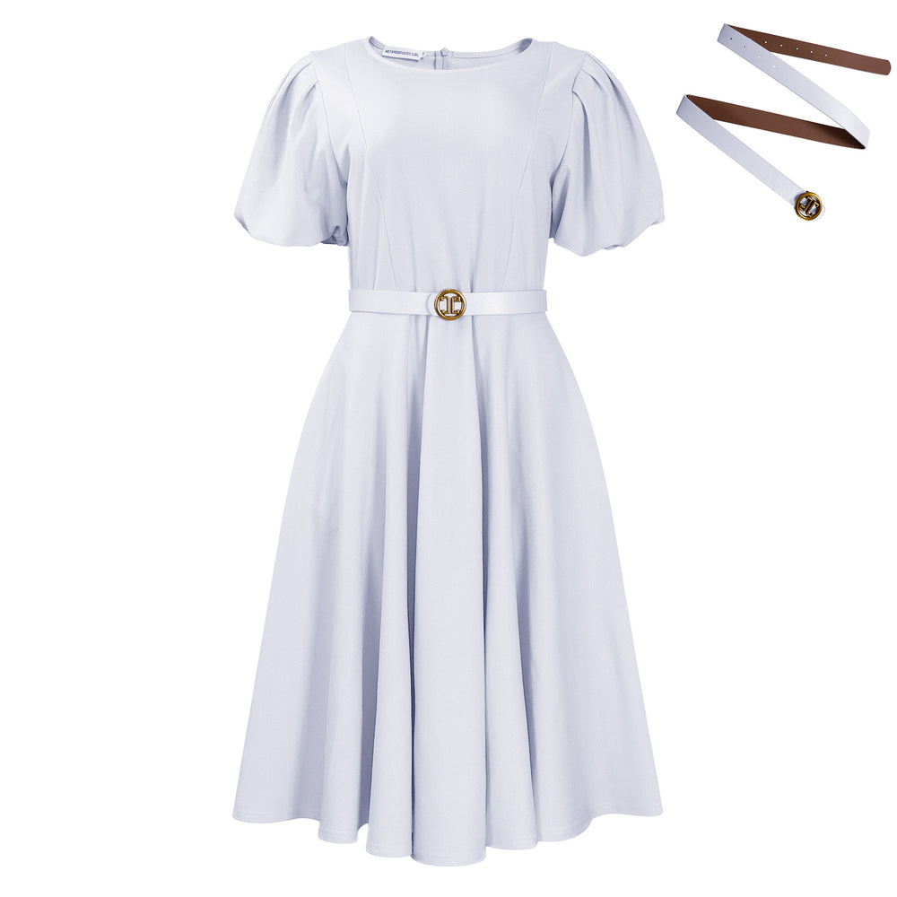 D3320exportplus size women's clothing  summer new fashion bubble elegant large skirt high waist african dress