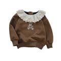 【sweatshirt collection】girls' sweatshirt - new spring/autumn cartoon long sleeve fashionable and stylish casual top for little girls