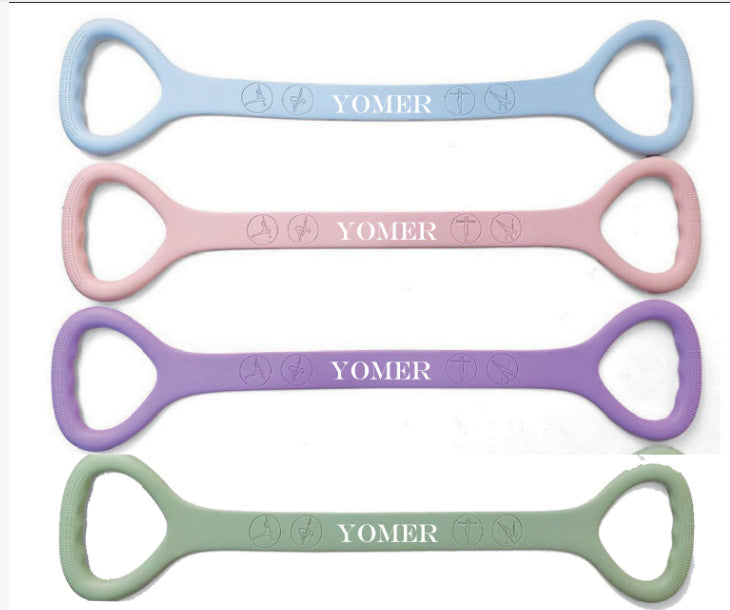 Yumei circle exercise hip strength exercise butt circle yoga circle fitness women's resistance band resistance back stretching