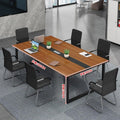 Conference table long table minimalist modern office desk and chair set conference room bench table workstation training station employee desk
