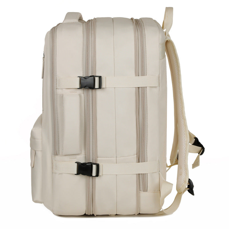 New backpack women's large-capacity multi-function expansion portable travel bag men's simple business computer bag backpack