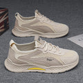 Men's winter breathable mesh lightweight hollow-out running casual sports shoes for work, business, and labor protection - trendy footwear