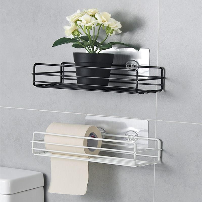 No punching toilet, bathroom, triangular rack, wall-mounted toilet, bathroom, washstand, storage, wall supplies