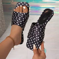 Plus size women's flat sandals for summer outdoor wear,  new style, perfect with skirts, casual vacation-ready thong sandals