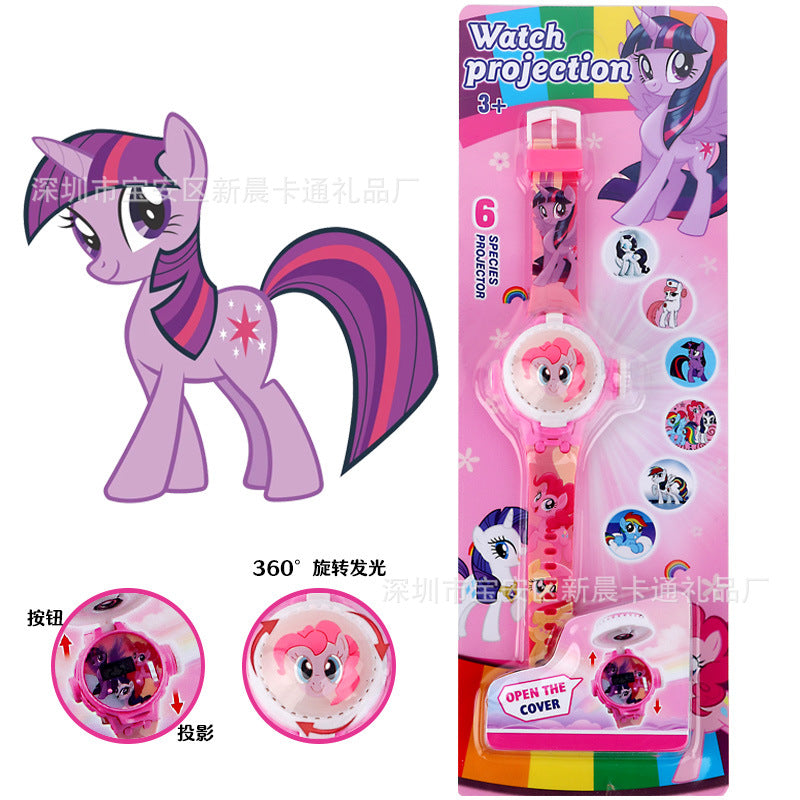 2025 new children's light-up spinning top watch - flashing creative rotating top watch - kindergarten small gift toy