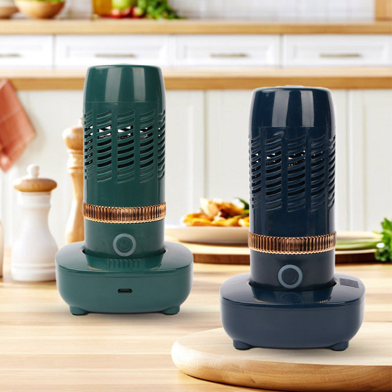 new fruit and vegetable cleaning and purification machine kitchen wireless washing fruit meat and vegetable ingredients washing machine dropshipping