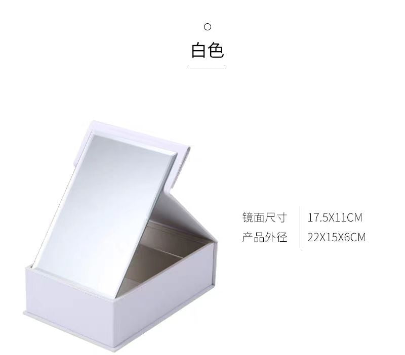 Password lock jewelry box large capacity, jewelry box princess European Korean hand jewelry box wooden jewelry box gift