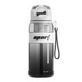 New arrival large capacity fitness sports water cup double drink high appearance outdoor water kettle high temperature resistant student plastic cup wholesale