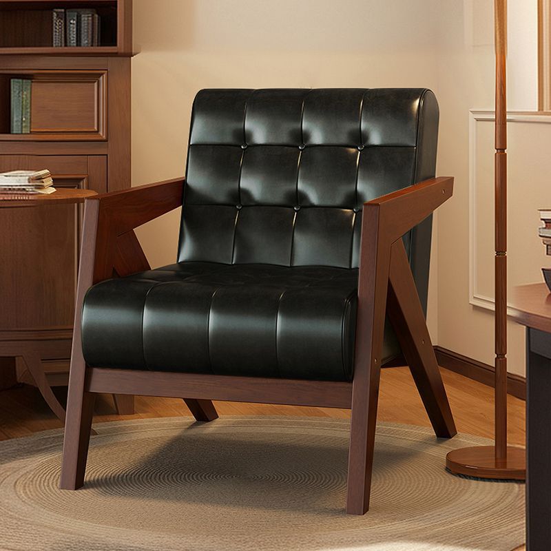 Single sofa chair popular richard solid wood lazy sofa milk tea shop coffee shop table and chair combination b&b sofa