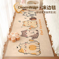Carpet bedroom bedside blanket girl's room bedside kids' room cute  new under-bed thickened floor mat