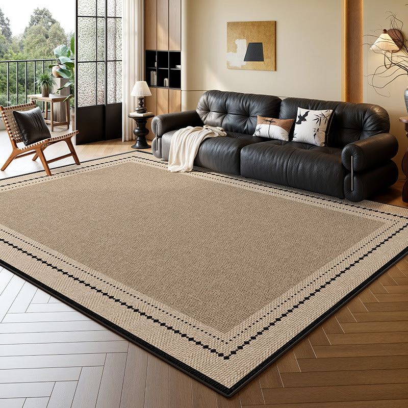 Removable and washable carpet living room medieval style bedroom full floor large area retro style double layer machine washable home carpet