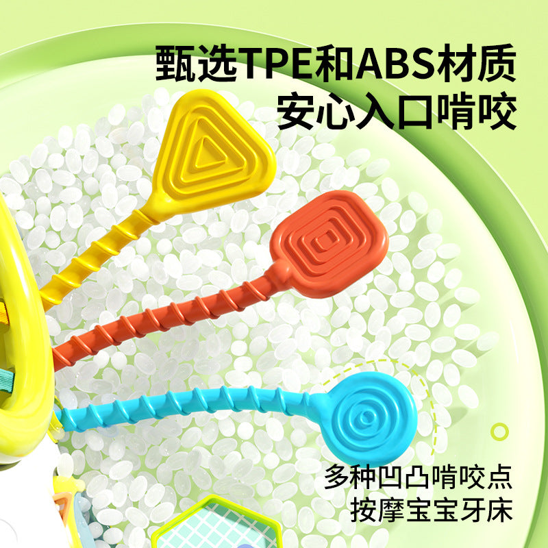 Cross-border snail Sesele infant early childhood education finger fine shape matching toy newborn educational toy