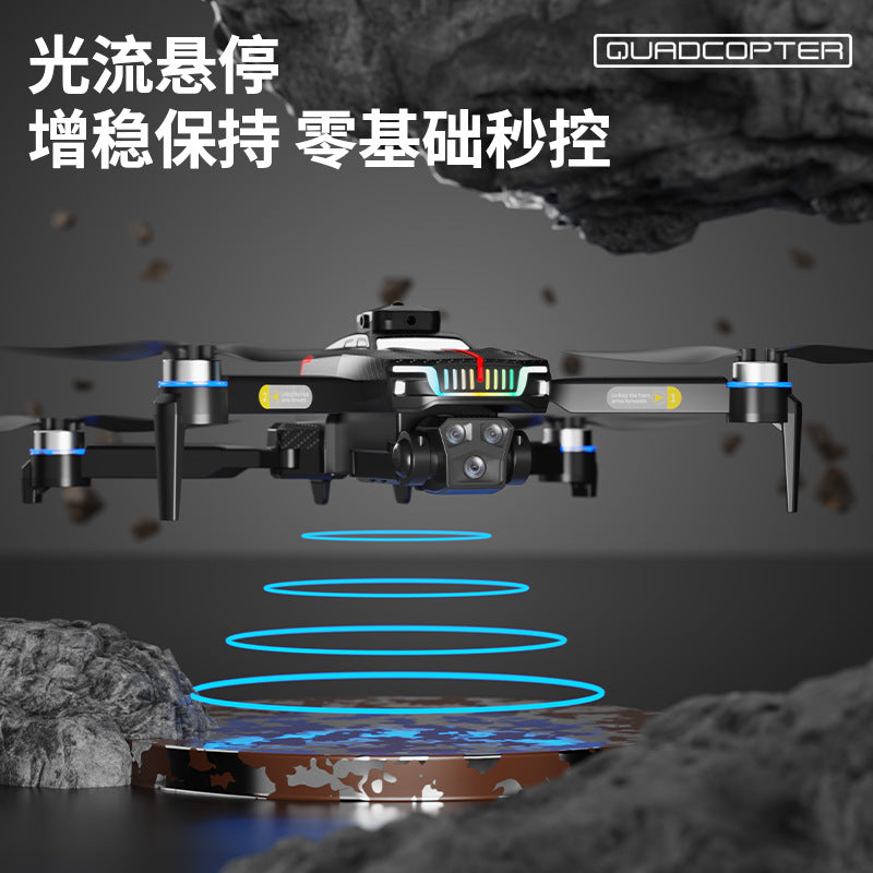 J6 drone - brushless, obstacle avoidance, lighting, quadcopter, optical flow, hd aerial photography, long-endurance remote control aircraft toy