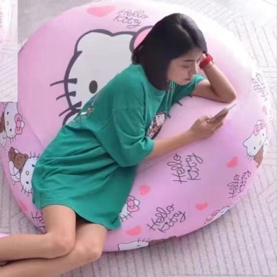 Lazy sofa can lie down and sleep bean bag tatami popularkids cartoon balcony single recliner capsules filling