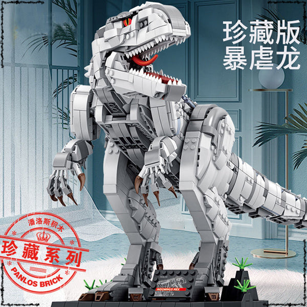 Compatible with Lego building block children's assembly toys adult difficulty huge dinosaur tyrannosaurus rex boys
