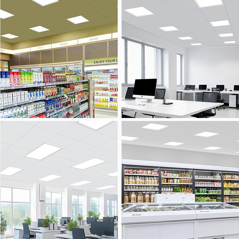 Integrated ceiling aluminum gusset led light embedded toilet bathroom kitchen special lighting 300x600 flat light