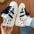 Hello kitty new versatile shoes - non-slip, wear-resistant casual sneakers, white shoes, shell toe girls' skate shoes