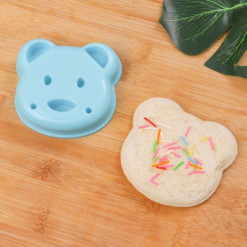 Diy sandwich mold bread cutter - cartoon toast cutter, rice ball mold, bread cutter - bear toast cutter