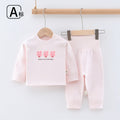 Baby clothes autumn clothes separatessuitfall and winter comfortable velvet cotton boys girls intimates bottom pajamas