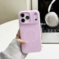 Second-generation jelly magnetic case for apple 17 pro max, 2-in-1 soft-touch iphone 16 protective cover