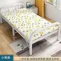 Folding bed sheets for home use, simple bed, office nap tool, dormitory lunch break, small bed, rental house, adult iron bed