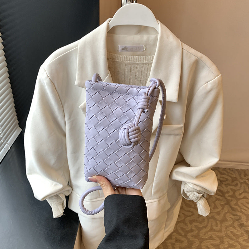 Small bag for  mobile phones Women's Summer 2025 new simple and versatile messenger bag Korean version of popular mobile phone bag