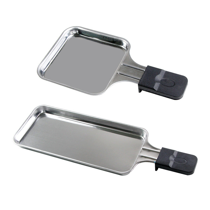 Stainless steel hand plate double-layer electric oven matching hand plate korean electric oven hand plate barbecue accessories wholesale tools