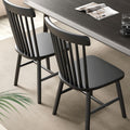 Scandinavian solid wood dining chair for home desk chair for home modern casual backrest small apartment restaurant solid wood backrest chair