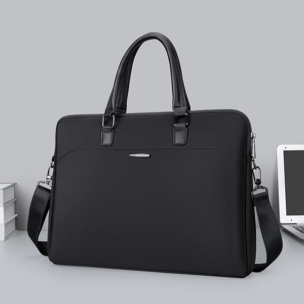Yiyun Morning File Bag Customized Men's Business Men's and Women's Briefcase Printing Handbag Commuter Briefcase 338