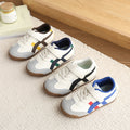 Kidswhite shoes forrest gump shoes autumnew arrivalgirl shoes leather double mesh children's shoes korean style boys sports shoes