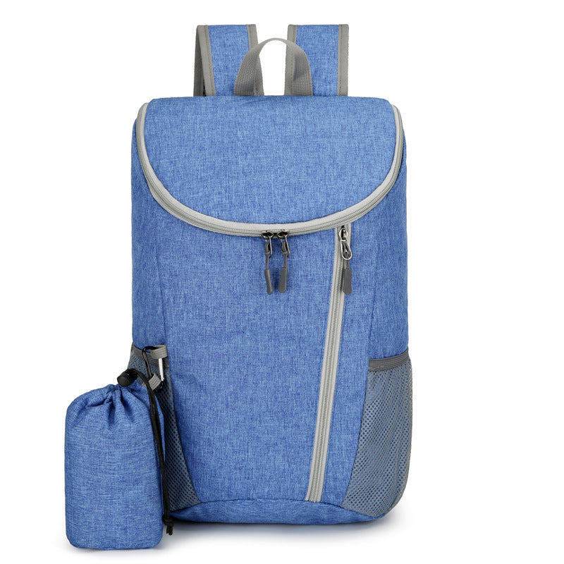 Outdoor folding backpack casual storage bag  new large-capacity backpack outdoor travel sports backpack