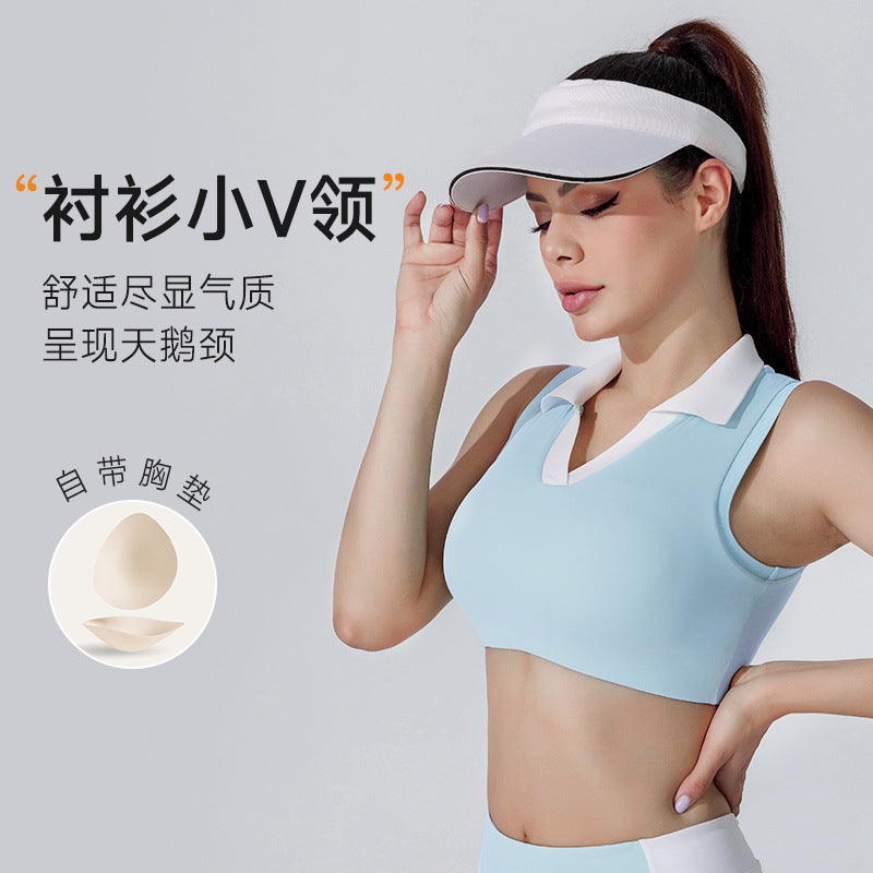 color block high-stretch active skort two-piece set - fitness, badminton, running, tennis outfit - custom yoga set available