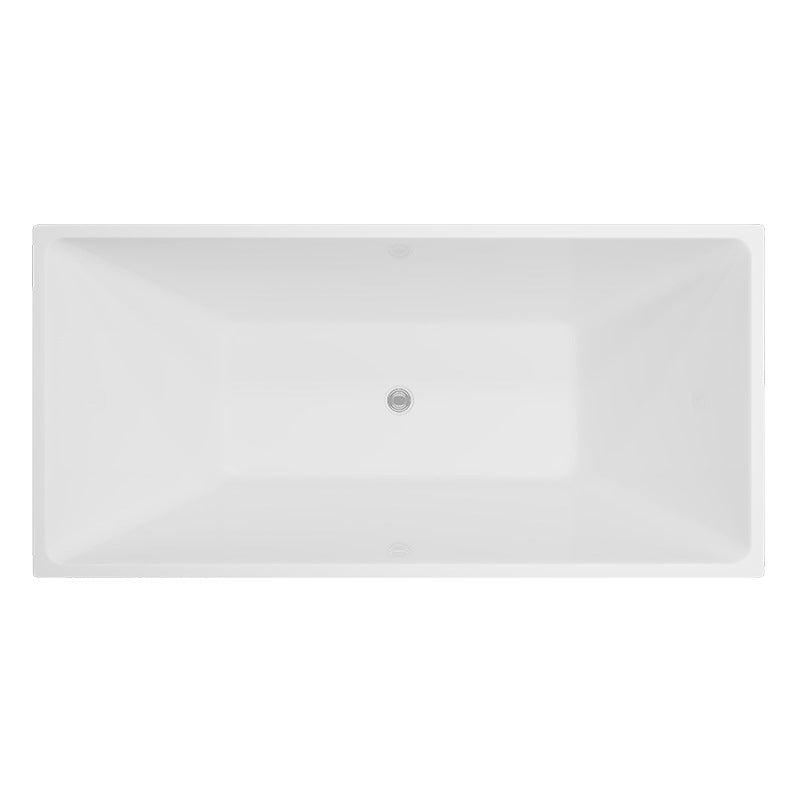 Square narrowed mini style household acrylic independent small bathtub, Foshan QT-090